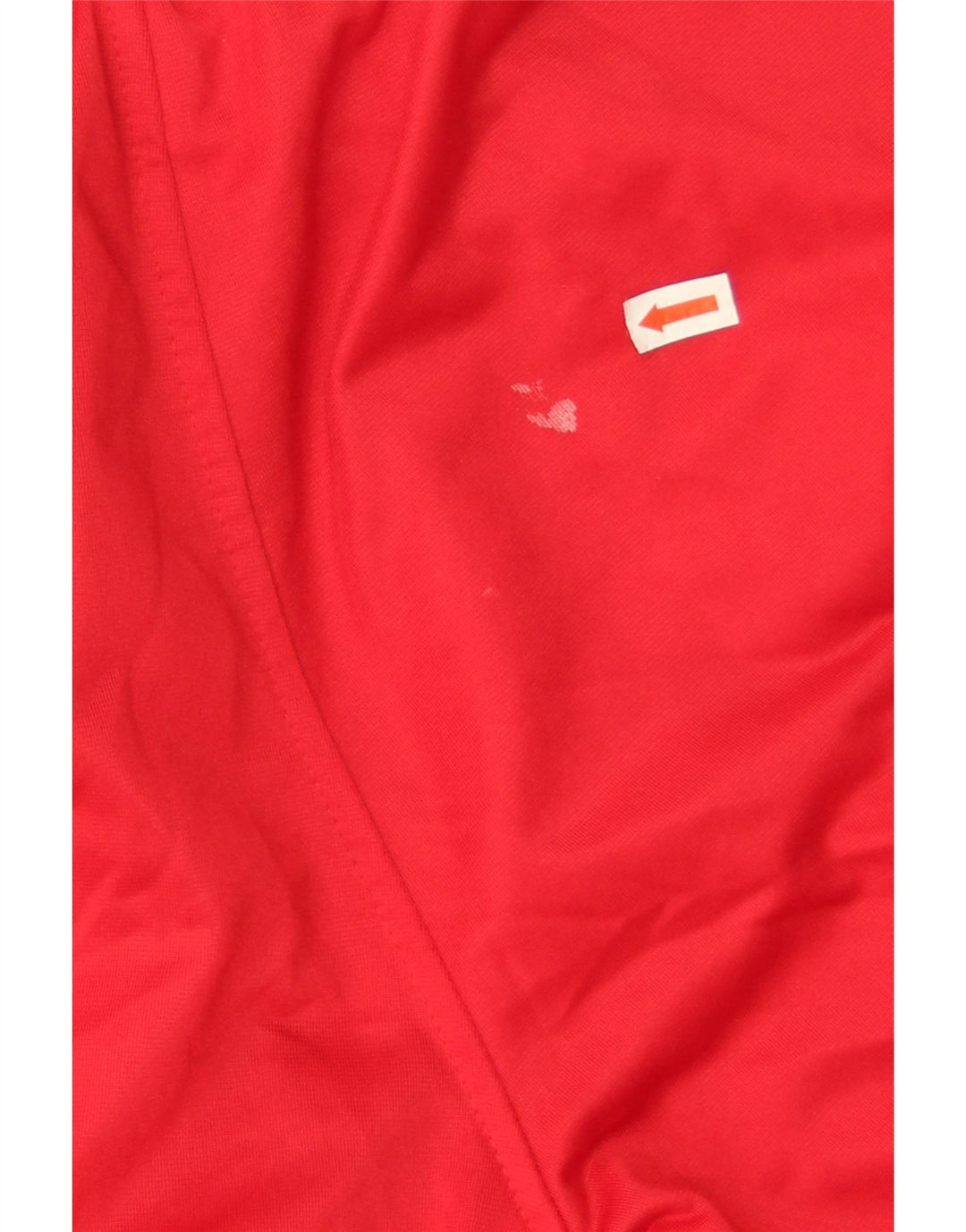 Asics Womens Tracksuit Trousers UK 8 Small  Red Polyester