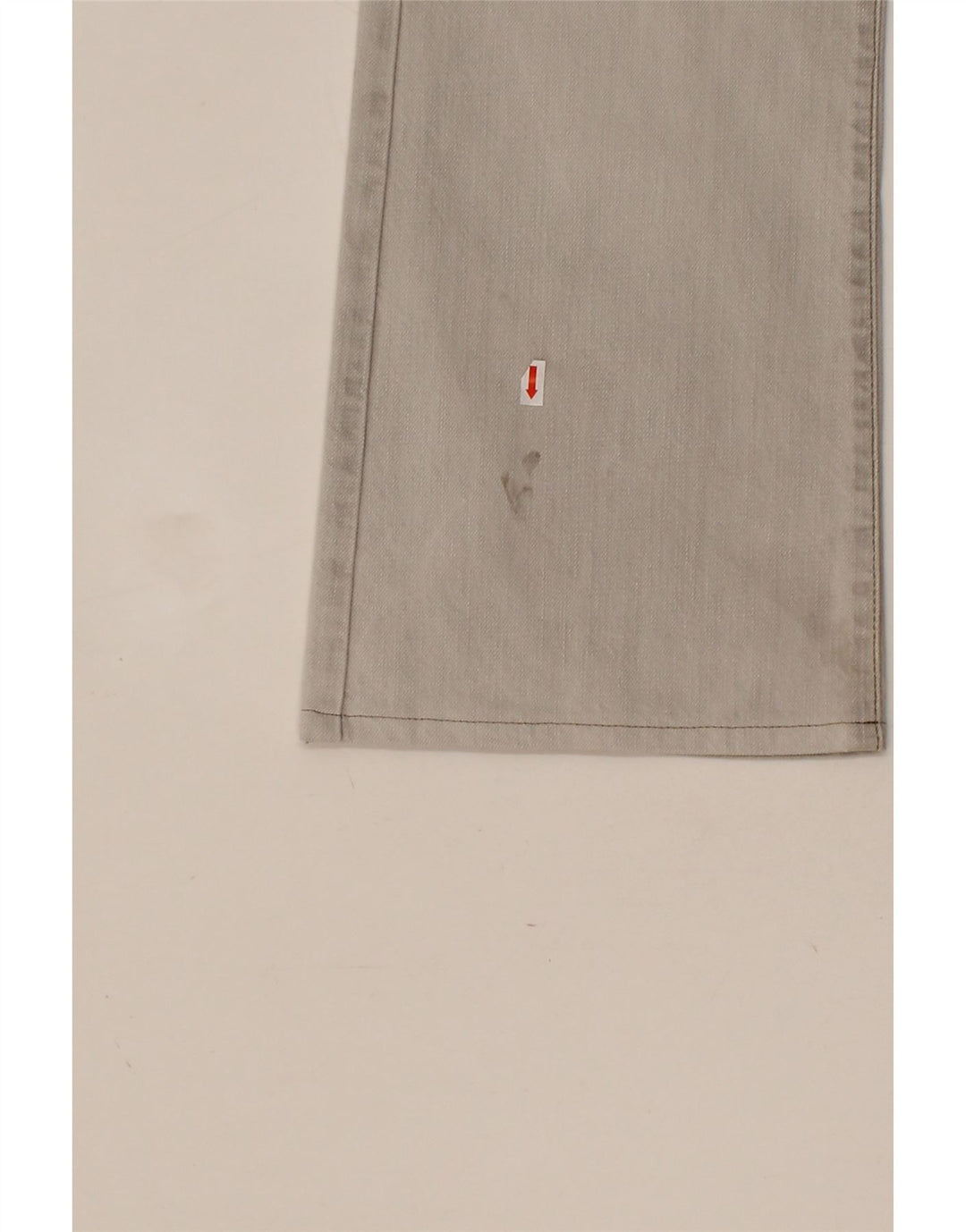 ARMANI Womens Bootcut Jeans W34 L29 Grey Cotton Vintage Armani and Second-Hand Armani from Messina Hembry 