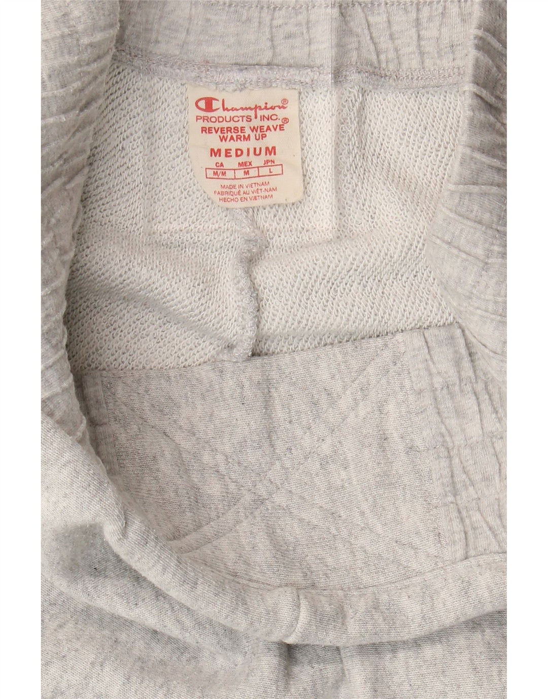 CHAMPION Womens Graphic Tracksuit Trousers Joggers UK 12 Medium  Grey Vintage Champion and Second-Hand Champion from Messina Hembry 