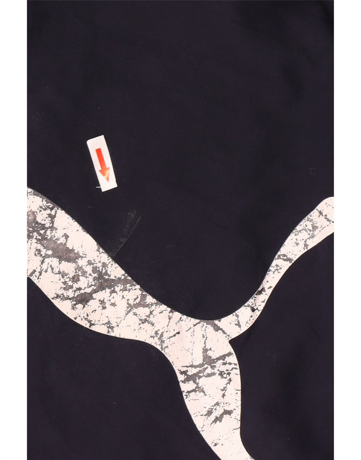 Puma Boys Graphic Sport Shorts 11-12 Years  Navy Blue