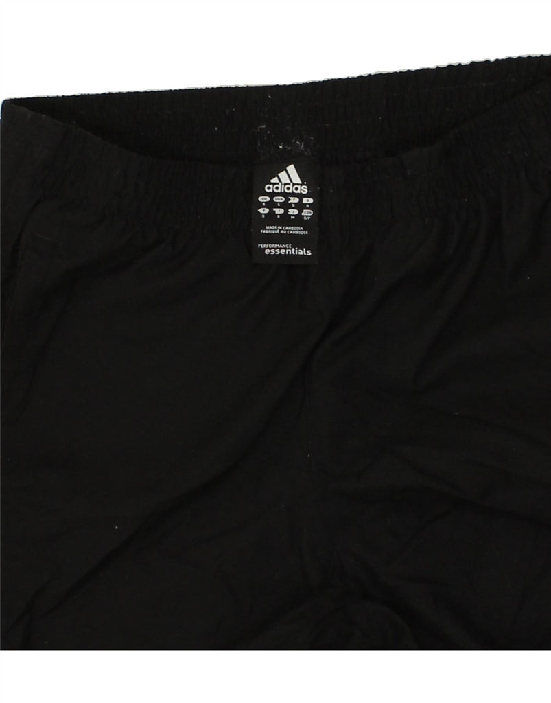 ADIDAS Mens Tracksuit Trousers Small Black Polyester | Vintage Adidas | Thrift | Second-Hand Adidas | Used Clothing | Messina Hembry 