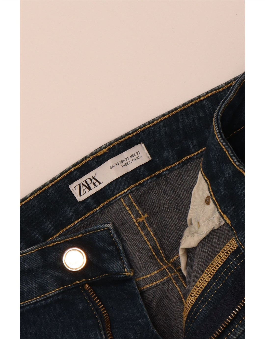 ZARA Mens Slim Jeans EU 44 Large W32 L29 Blue Vintage Zara and Second-Hand Zara from Messina Hembry 
