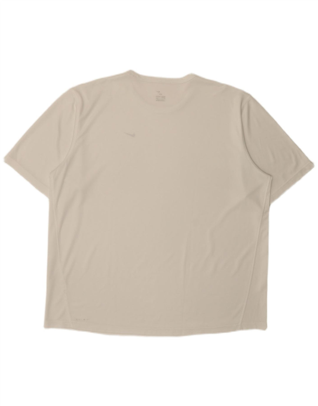 Nike Mens Dri Fit T-Shirt Top 2XL White