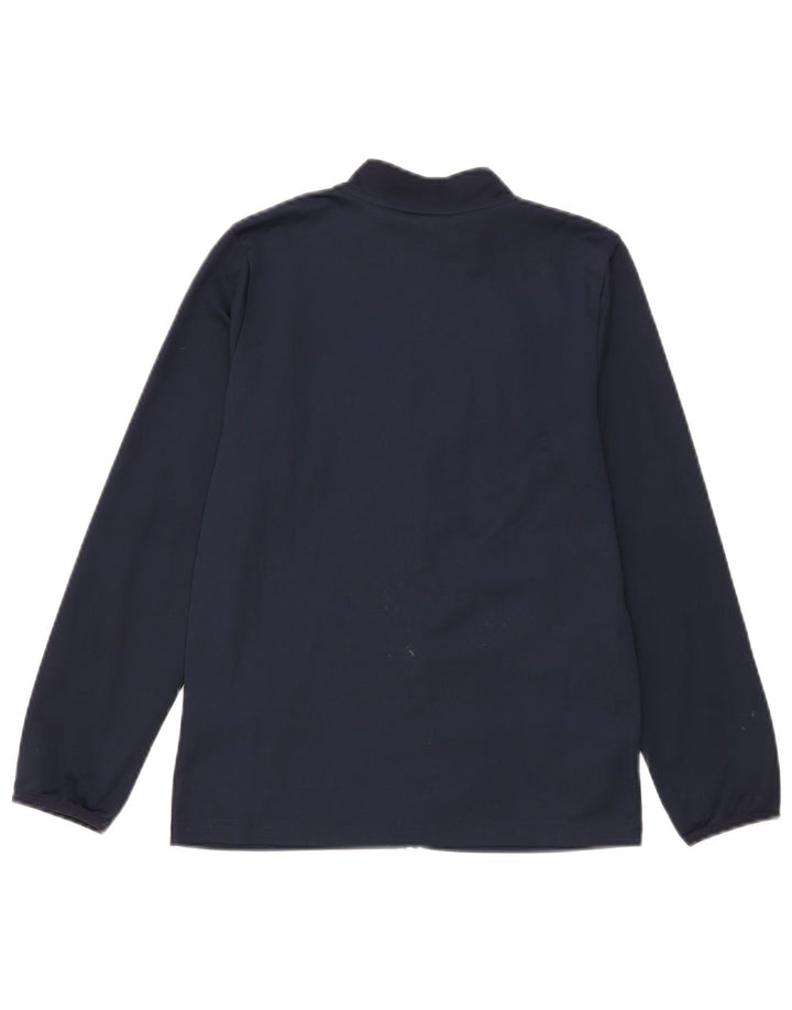 Nike Boys Dri Fit Tracksuit Top Jacket 12-13 Years Large Navy Blue