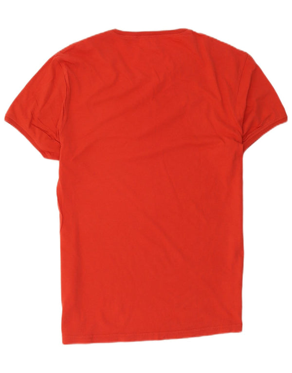 Calvin Klein Jeans Mens Graphic T-Shirt Top Large Red Cotton