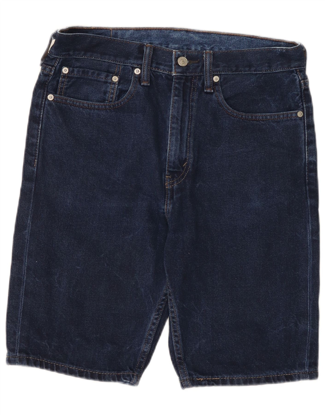 Levi's Mens 522 Denim Shorts W31 Medium Navy Blue