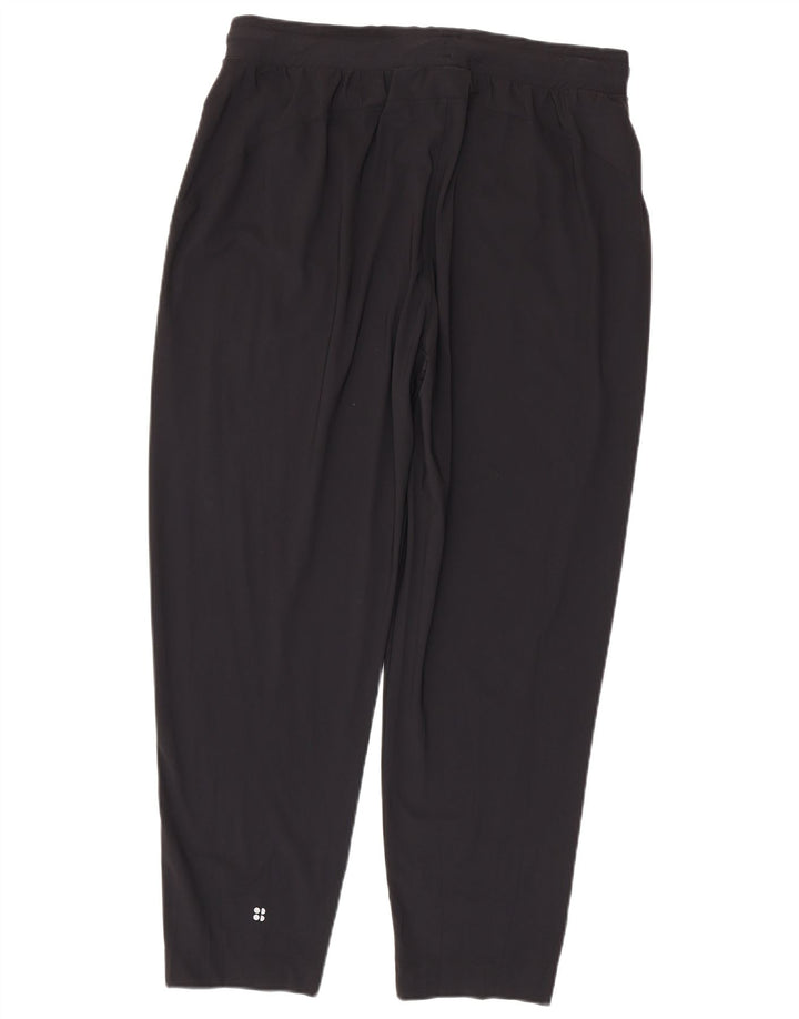 Sweaty Betty Womens Tracksuit Trousers UK 16 Large  Black Polyester