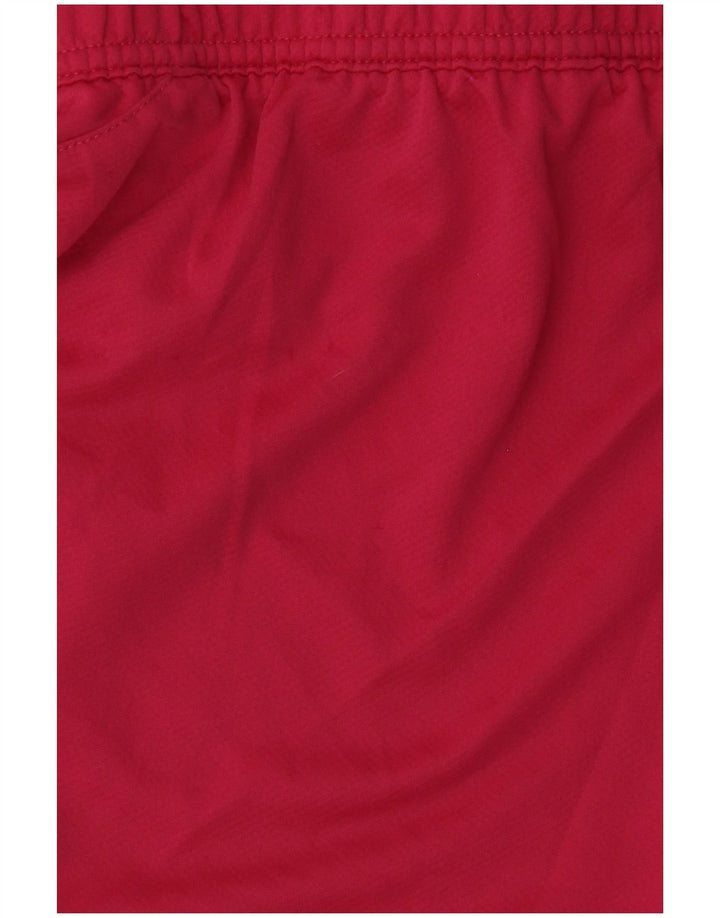 ADIDAS Womens Sport Shorts UK 12/14 Medium  Pink Polyester