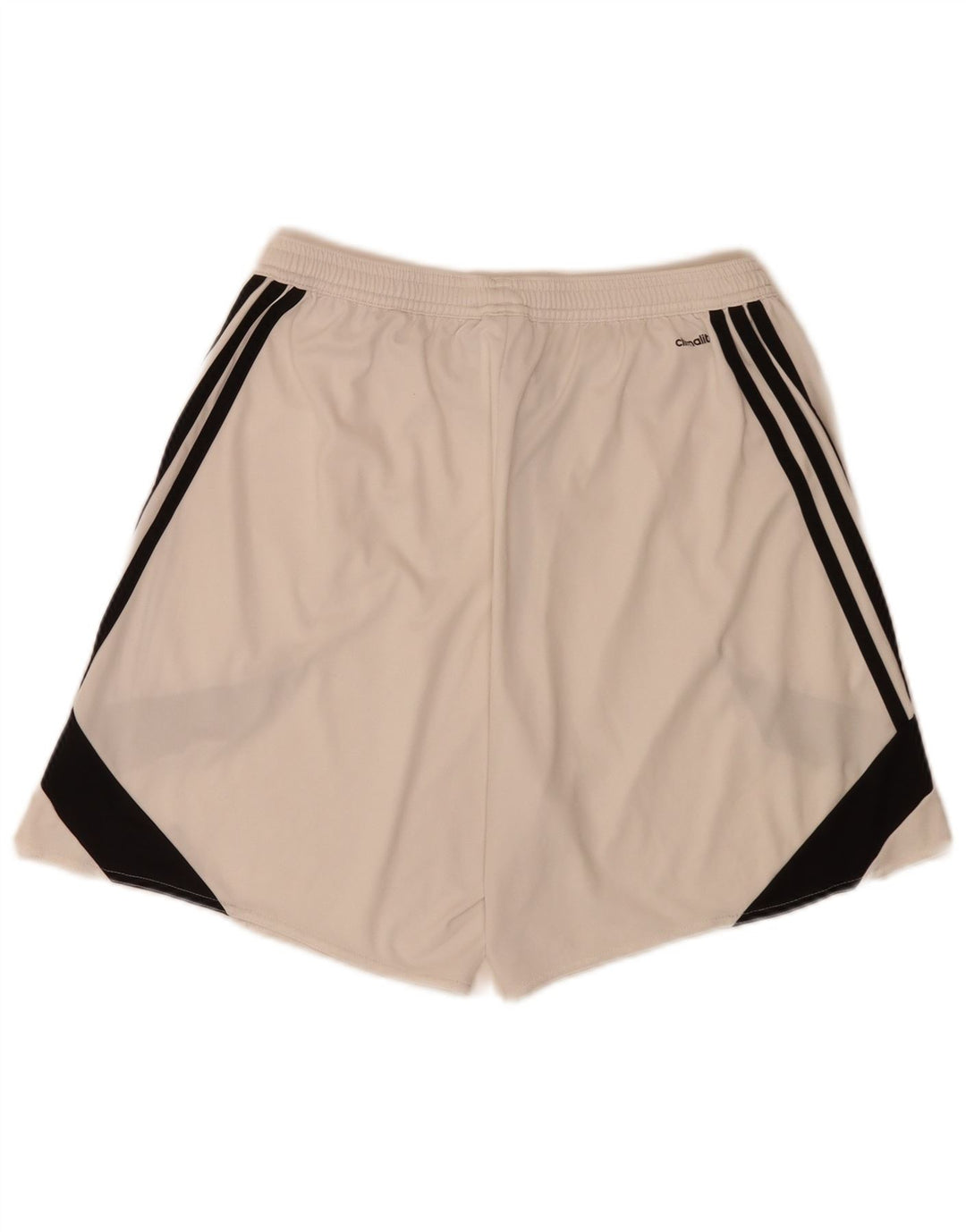 Adidas Mens Climalite Sport Shorts Large White Colourblock Polyester