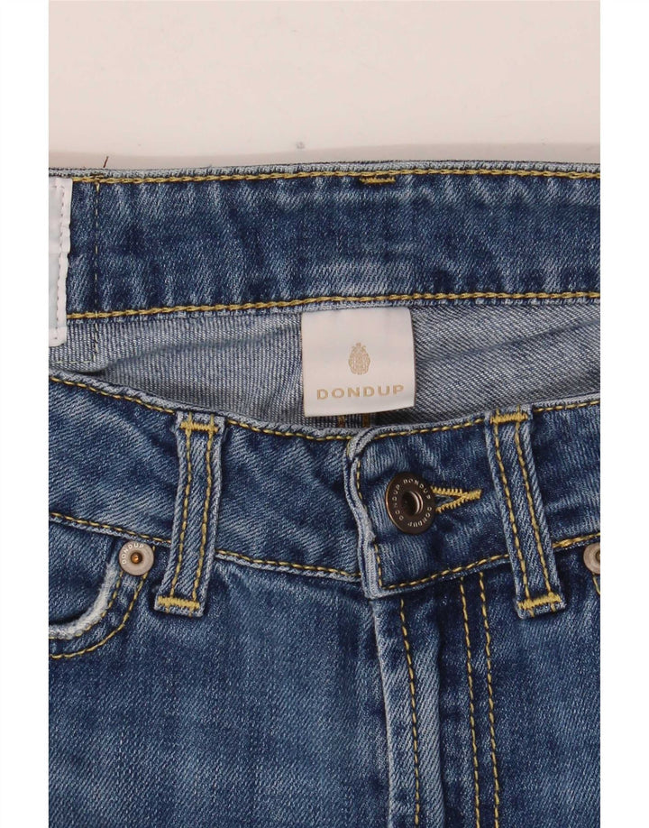 Dondup Womens Flared Jeans W30 L32 Blue