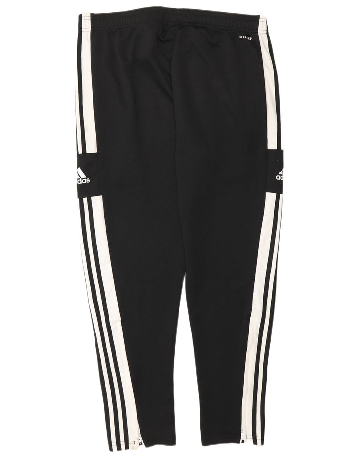 ADIDAS Womens Graphic Tracksuit Trousers UK 18 XL  Black Polyester
