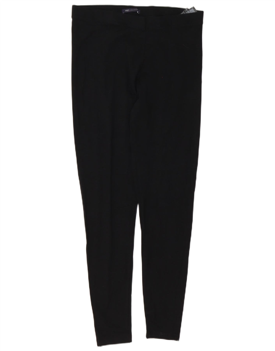Marks & Spencer Womens Leggings UK 14 Large  Black Cotton