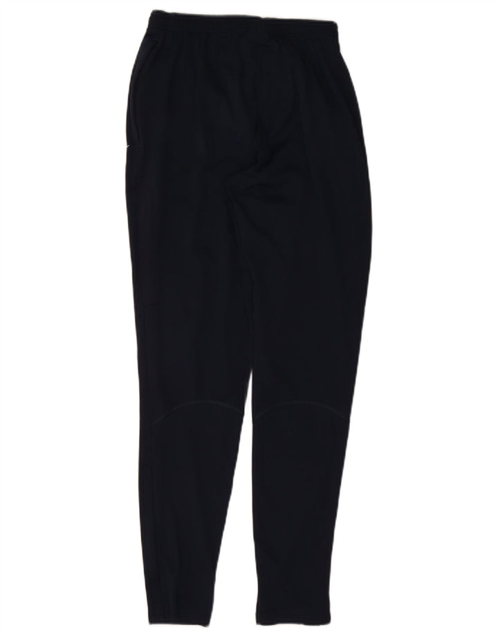 NIKE Mens Tracksuit Trousers Small Navy Blue Polyester