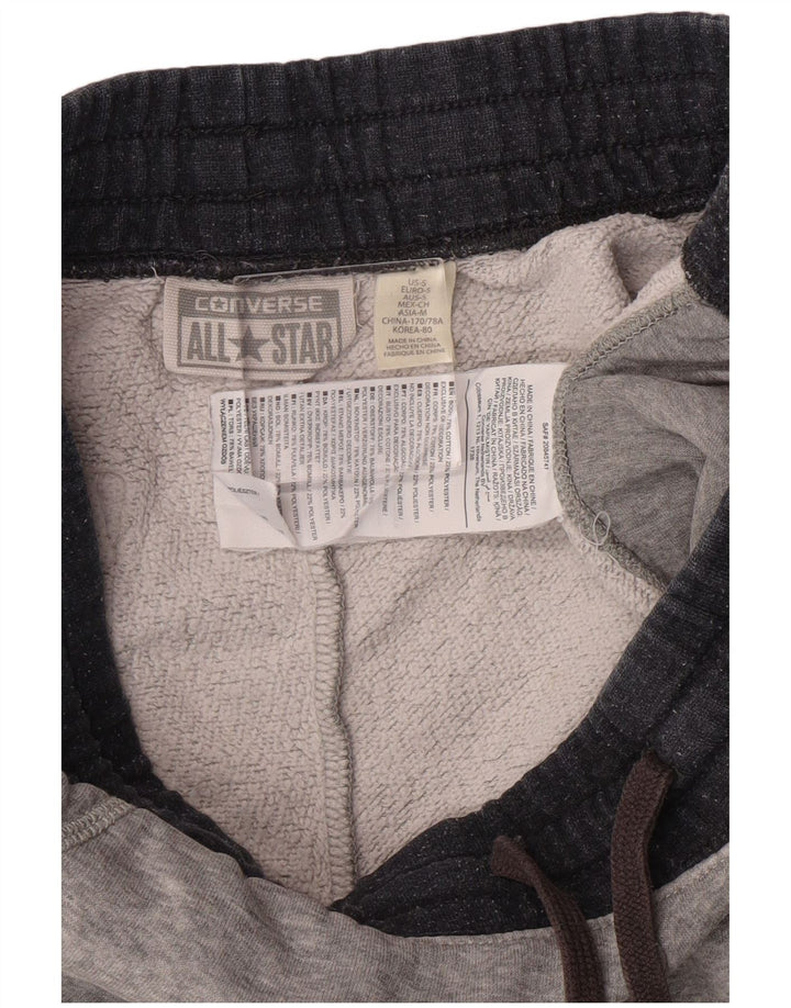 Converse Mens All Star Graphic Casual Shorts Small W28 Grey Cotton