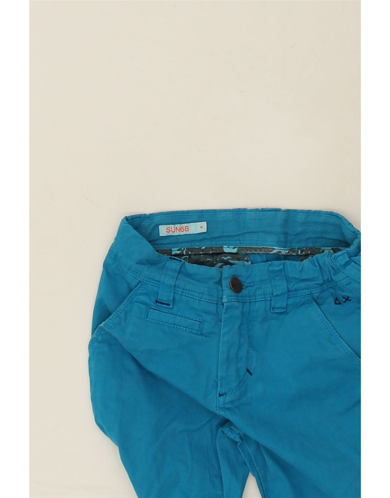 SUN68 Boys Slim Chino Trousers 5-6 Years W221 L21  Blue Cotton | Vintage Sun68 | Thrift | Second-Hand Sun68 | Used Clothing | Messina Hembry 