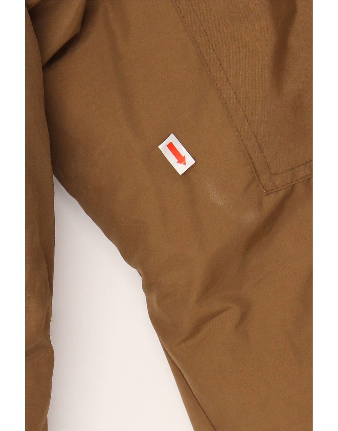 CALVIN KLEIN JEANS Womens Oversized Padded Jacket UK 6  XS Brown Nylon Vintage Calvin Klein Jeans and Second-Hand Calvin Klein Jeans from Messina Hembry 