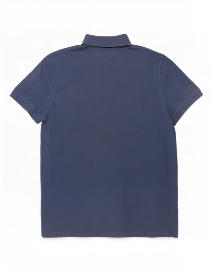 Tommy Hilfiger Mens Polo Shirt Small Navy Blue Cotton