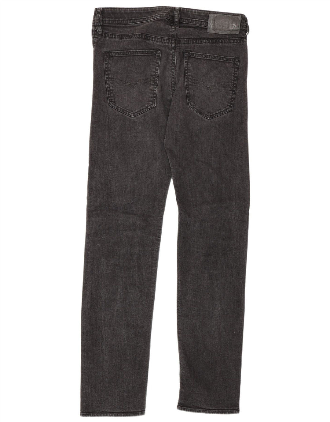 Diesel Mens Slim Jeans W30 L31 Black Cotton