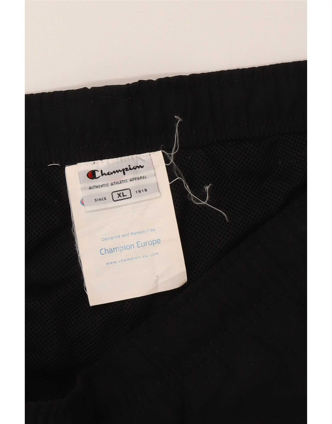 Champion Mens Tracksuit Trousers XL Black Polyester