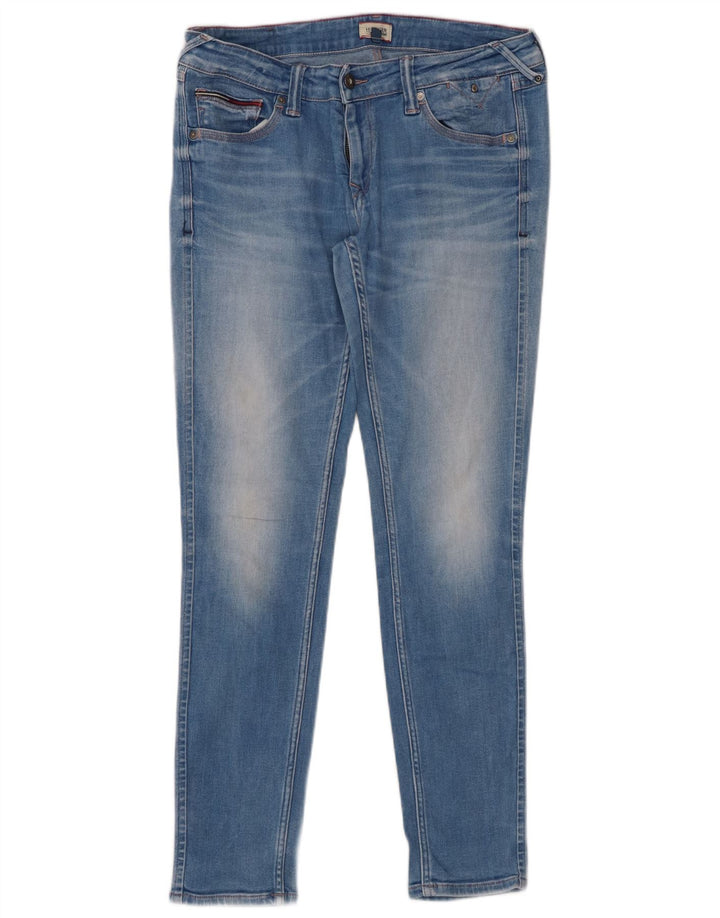 TOMMY HILFIGER Womens Skinny Jeans W31 L30 Blue