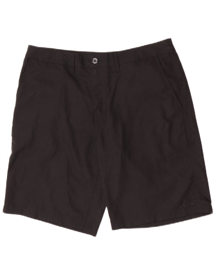 Oakley Mens Chino Shorts W36 Large Black Polyester
