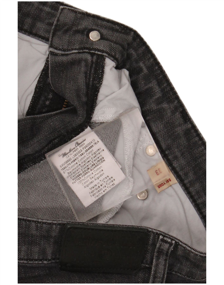 Marlboro Classics Womens Straight Jeans W33 L30 Black Cotton