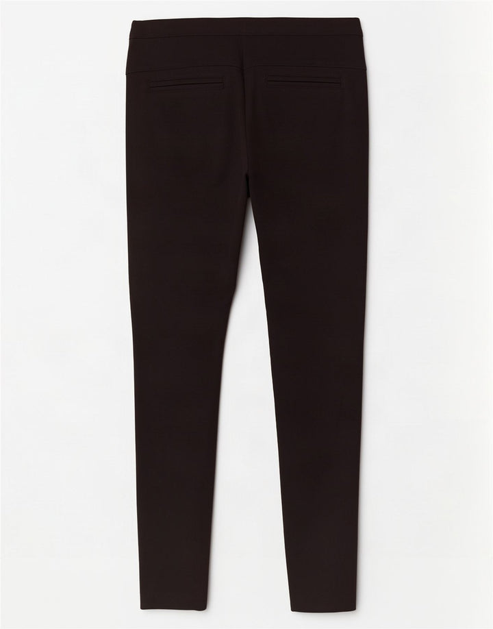 Zara Womens Trafaluc Slim Cropped Trousers Medium W28 L24 Black