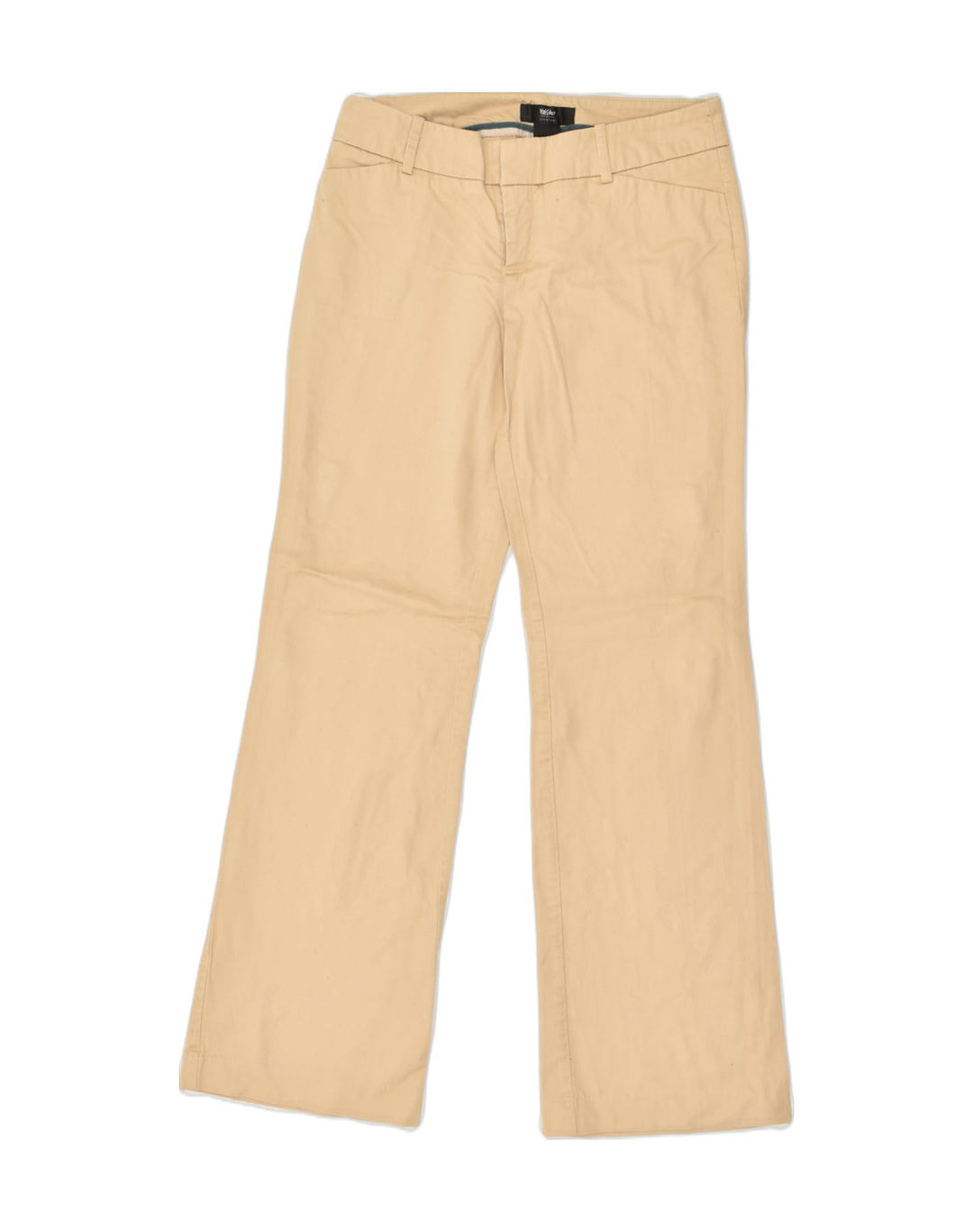 MOSSIMO Womens Stretch Flare Casual Trousers US 6 Medium W32 L31 Beige | Vintage Mossimo | Thrift | Second-Hand Mossimo | Used Clothing | Messina Hembry 