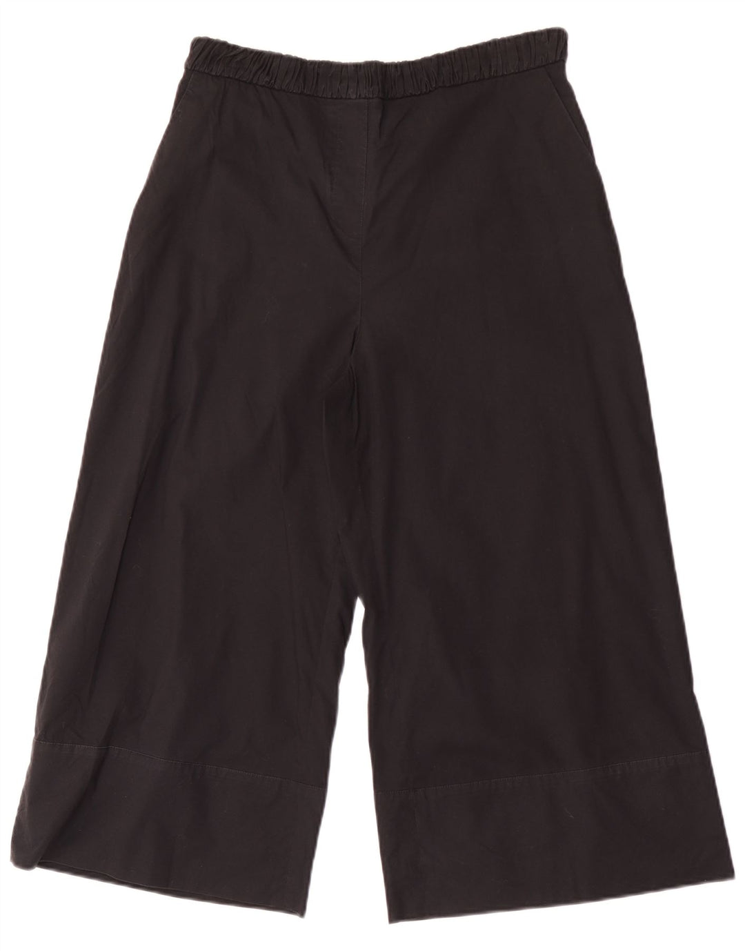 Max & Co. Womens Wide Leg Capri Trousers W30 L21 Black