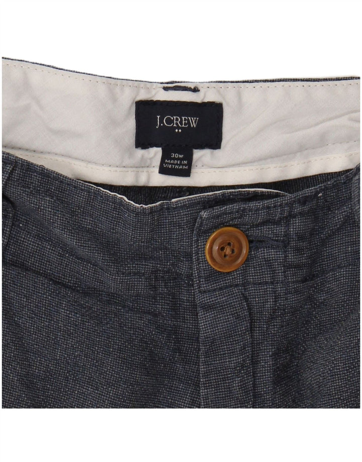 J. CREW Mens Chino Shorts W30 Medium Navy Blue