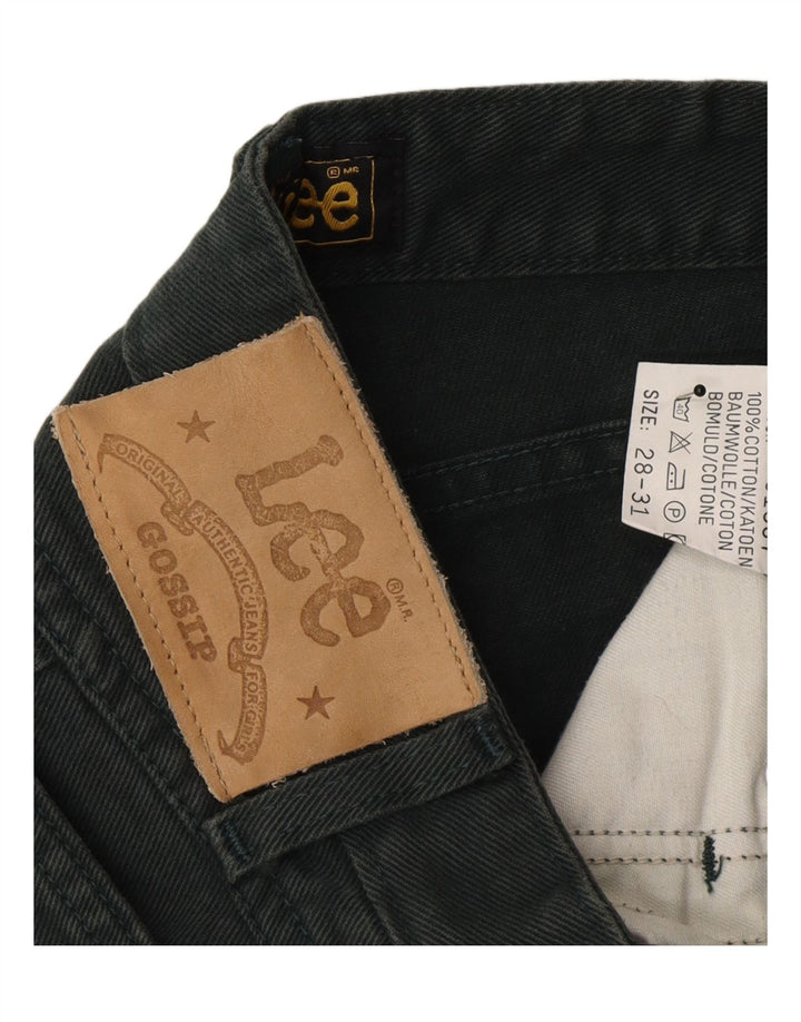 LEE Womens Tapered Jeans W28 L31 Green Cotton Vintage Lee and Second-Hand Lee from Messina Hembry 