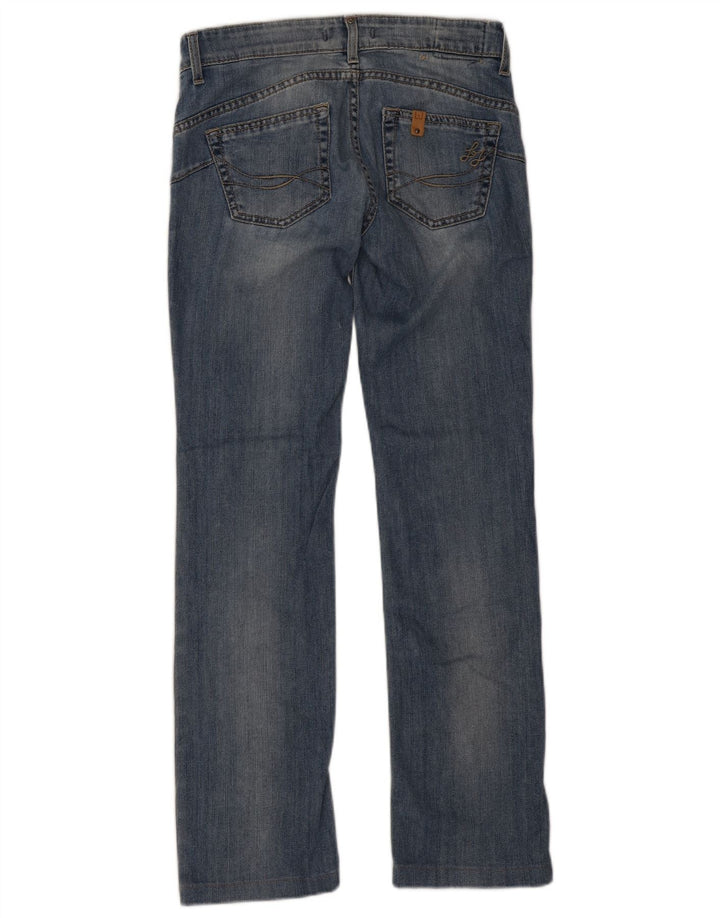 LIU JO Womens Straight Jeans W28 L30 Blue Cotton