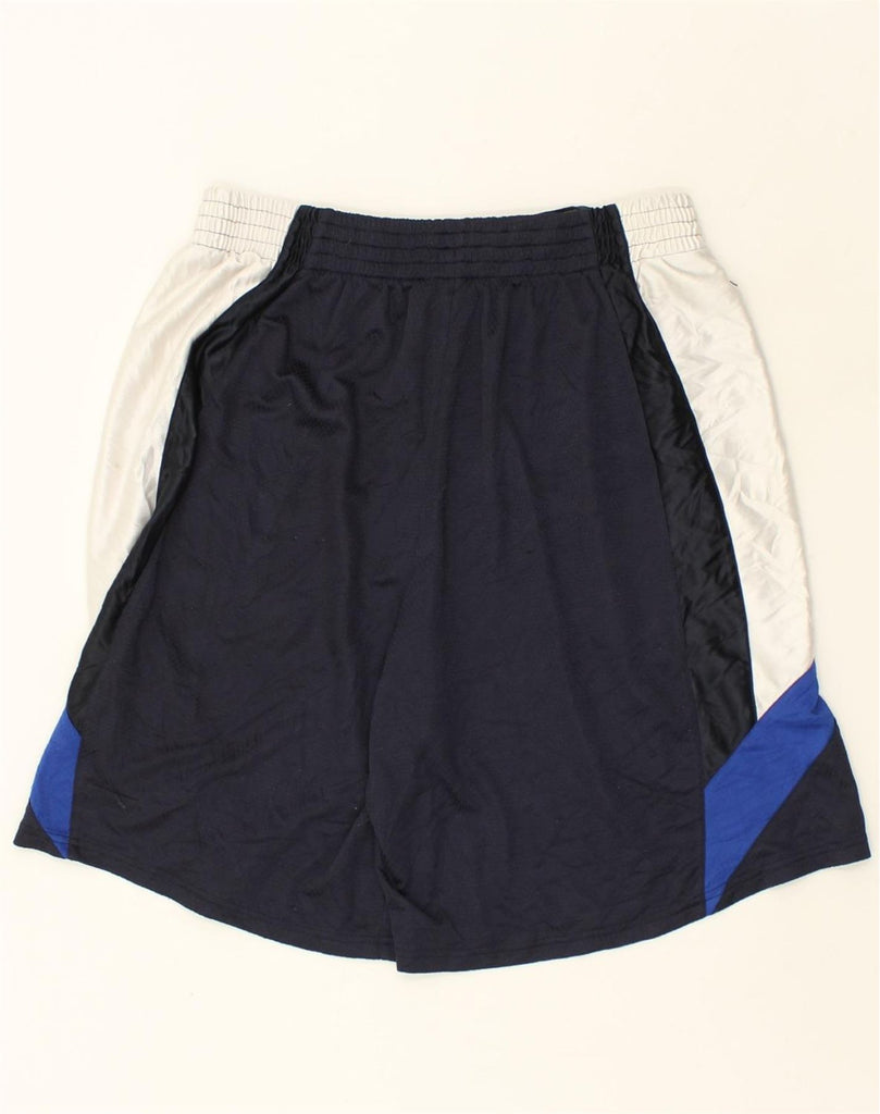 CHAMPION Mens Sport Shorts XL Navy Blue Colourblock | Vintage Champion | Thrift | Second-Hand Champion | Used Clothing | Messina Hembry 