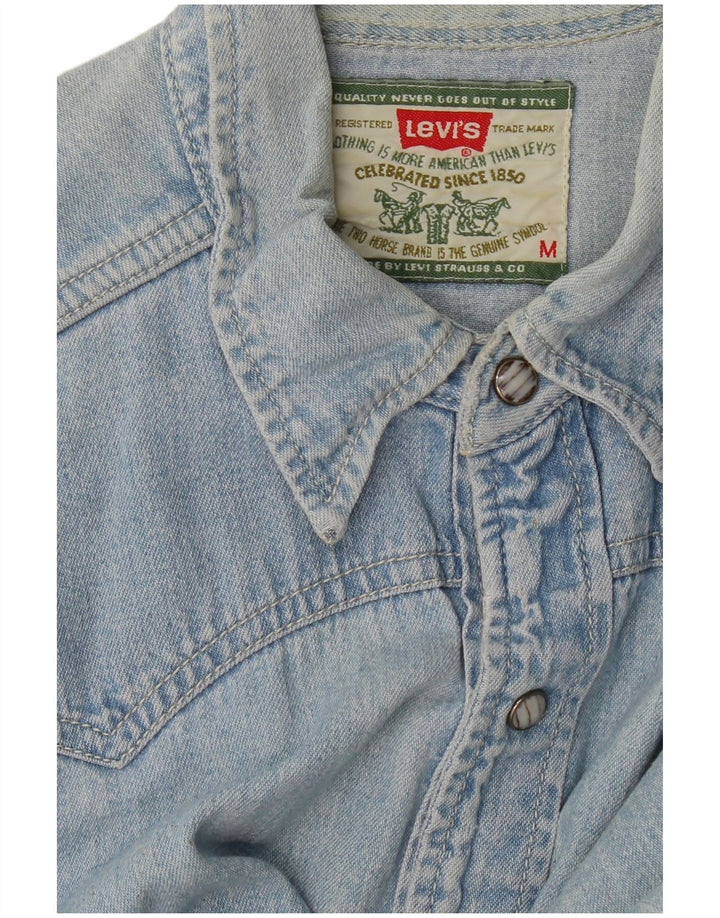 Levi's Mens Denim Shirt Medium Blue