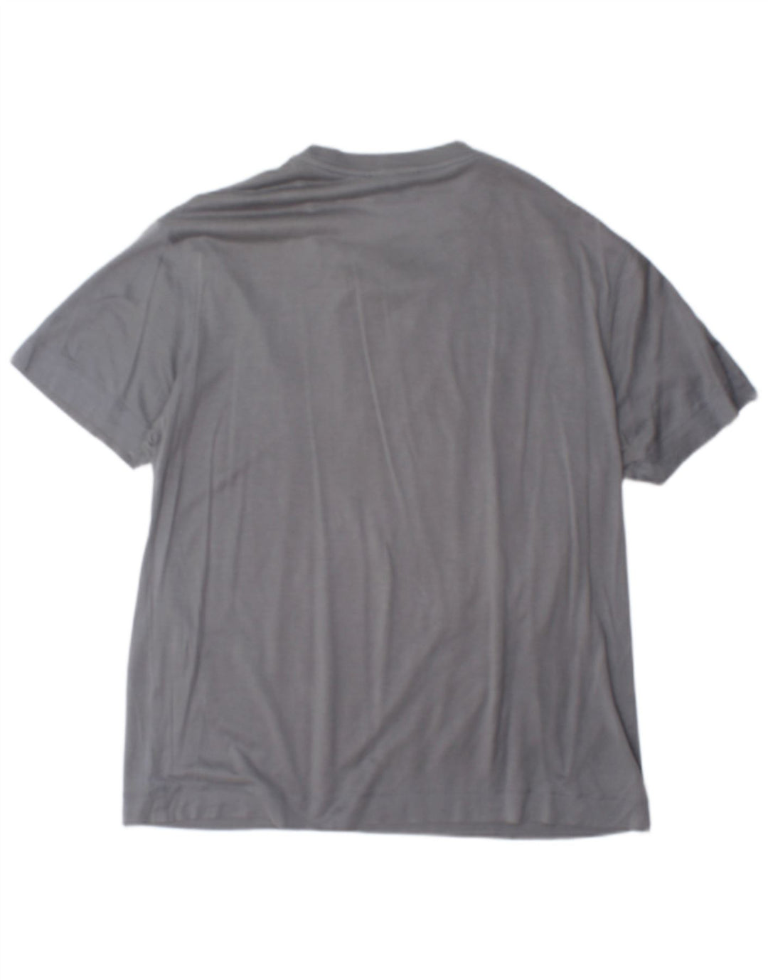 Emporio Armani Mens T-Shirt Top Large Grey Lyocell