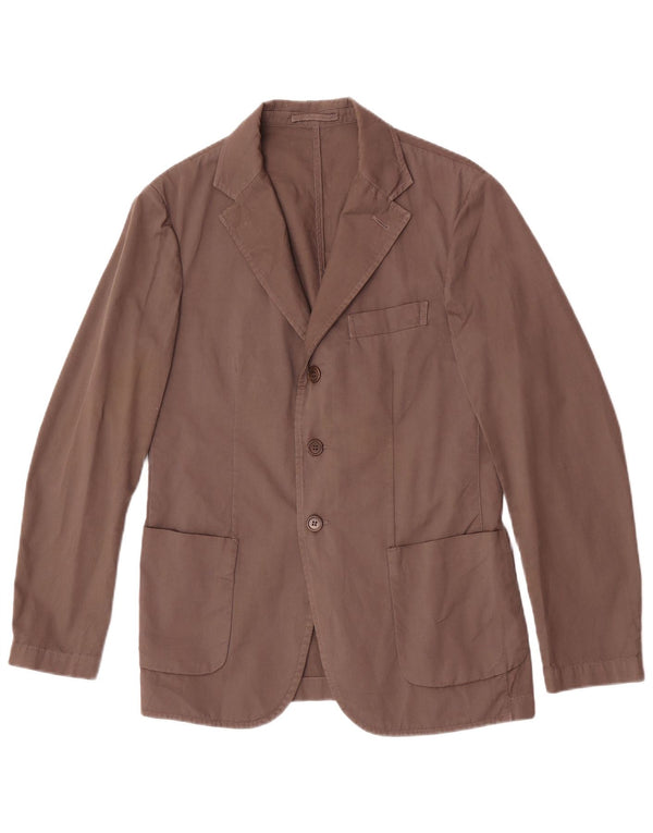 Aspesi Mens 3 Button Blazer Jacket UK 36 Small Brown