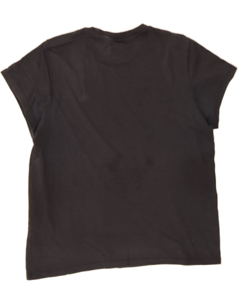 ADIDAS Womens Graphic T-Shirt Top UK 20 2XL Black Cotton Vintage Adidas and Second-Hand Adidas from Messina Hembry 