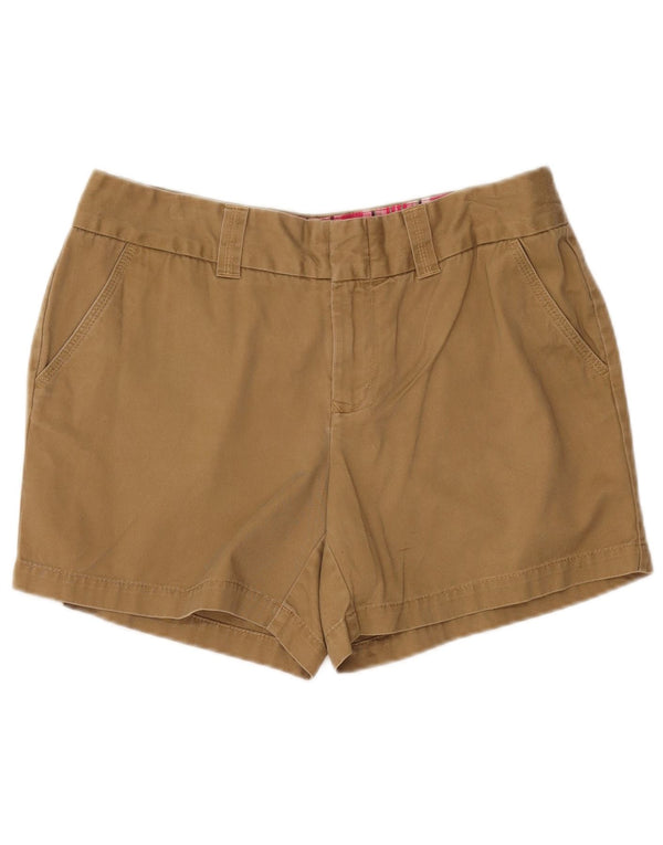 Tommy Hilfiger Womens Chino Shorts US 10 Large W27  Brown Cotton