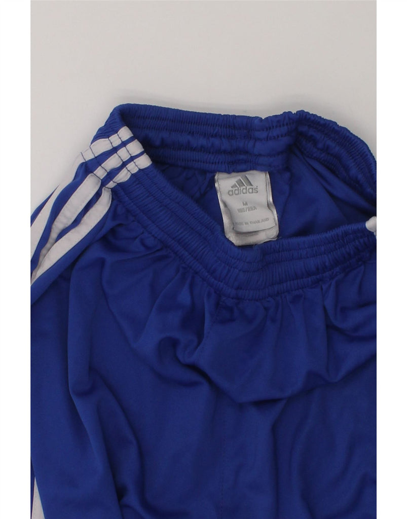 ADIDAS Boys Chelsea FC Sport Shorts 9-10 Years Medium Blue Polyester | Vintage Adidas | Thrift | Second-Hand Adidas | Used Clothing | Messina Hembry 