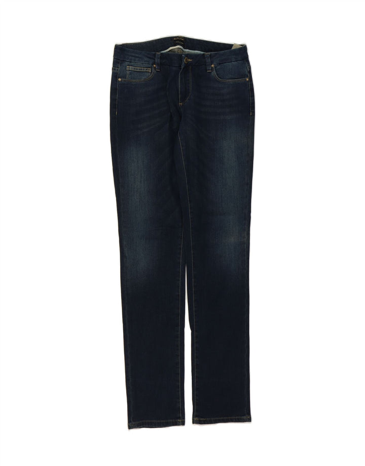 MASSIMO DUTTI Womens Slim Jeans W27 L34 Blue Cotton Vintage Massimo Dutti and Second-Hand Massimo Dutti from Messina Hembry 