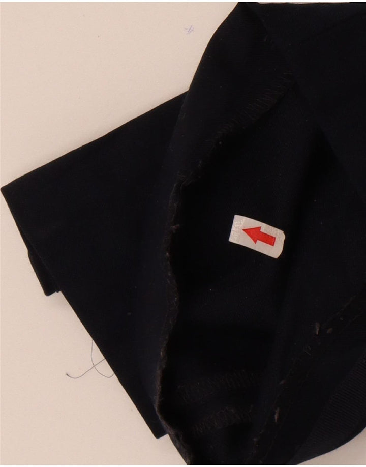 Marks & Spencer Womens Straight Regular Fit Suit Trousers W40 L30 Navy Blue