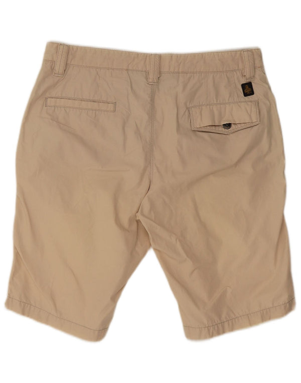Refrigiwear Mens Chino Shorts W34 Large Beige Cotton