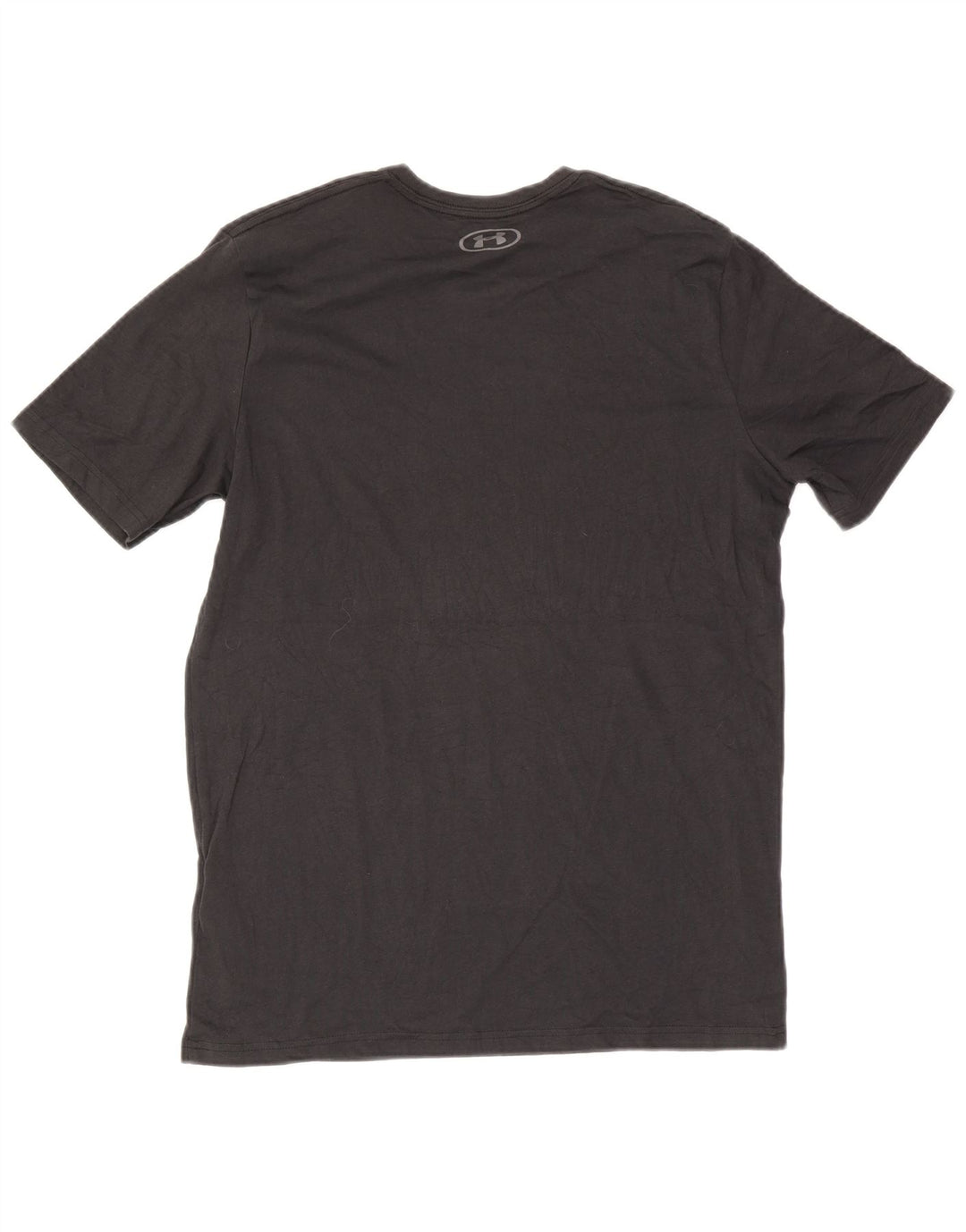 Under Armour Mens Graphic T-Shirt Top Medium Black Cotton