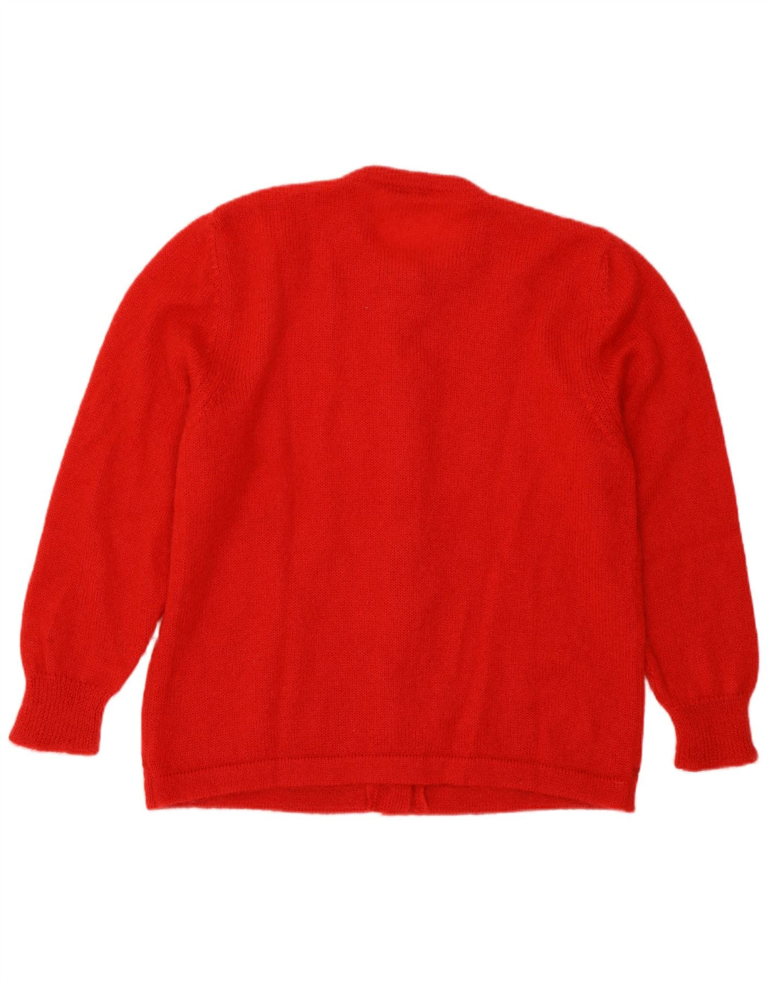 Colombo Womens Cardigan Sweater IT 44 Medium Red Mohair