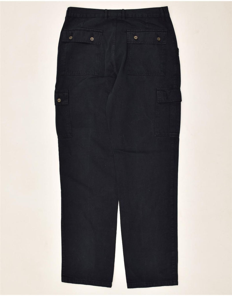 CARRERA Mens Straight Cargo Trousers IT 50 Large W34 L34 Navy Blue | Vintage Carrera | Thrift | Second-Hand Carrera | Used Clothing | Messina Hembry 