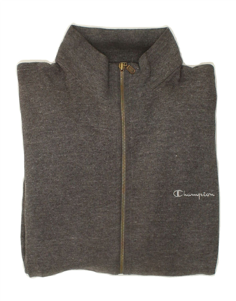 CHAMPION Mens Tracksuit Top Jacket Large Grey Cotton Vintage Champion and Second-Hand Champion from Messina Hembry 