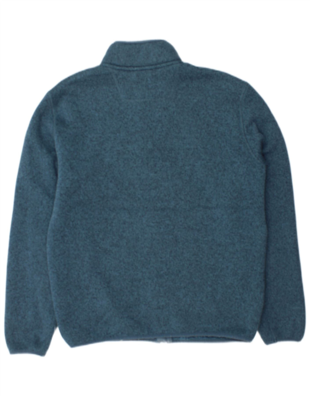 Marks & Spencer Mens Tracksuit Top Jacket Small Blue Flecked Polyester