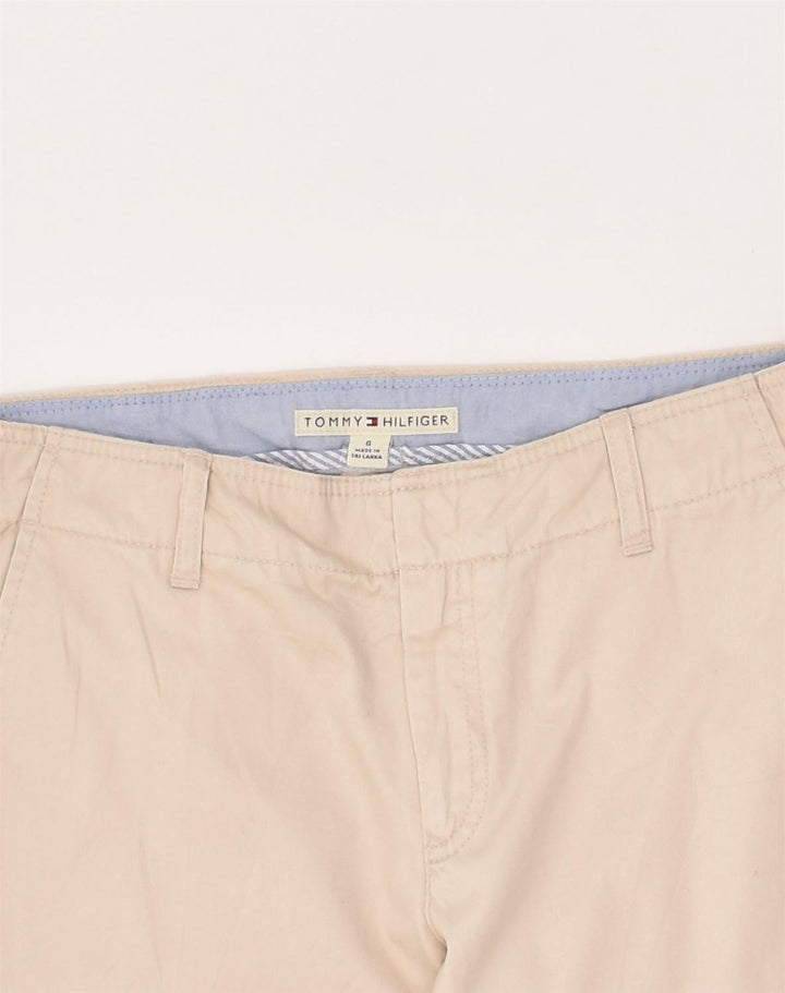 TOMMY HILFIGER Womens Loose Fit Chino Trousers US 6 Medium W30 L25  Beige | Vintage Tommy Hilfiger | Thrift | Second-Hand Tommy Hilfiger | Used Clothing | Messina Hembry 