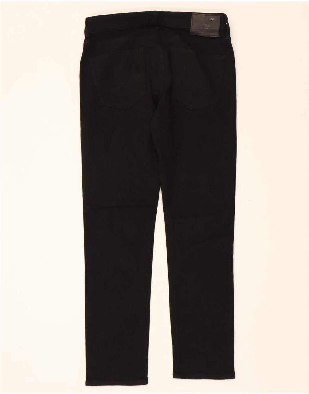 JACK & JONES Mens Straight Jeans W31 L29 Black Cotton Vintage Jack & Jones and Second-Hand Jack & Jones from Messina Hembry 