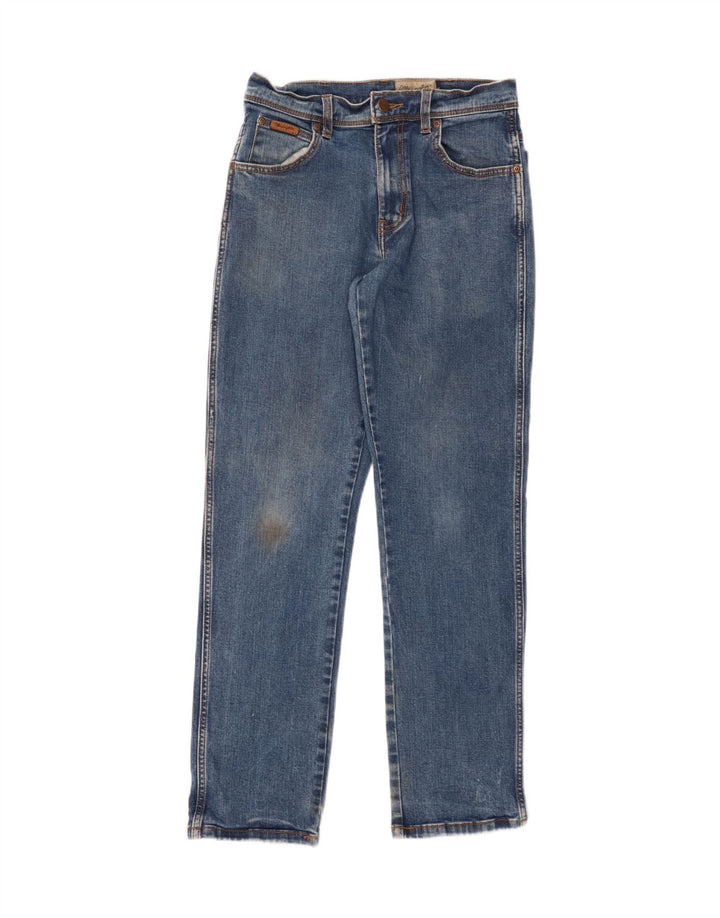 WRANGLER Mens Texas Straight Jeans W28 L30 Blue